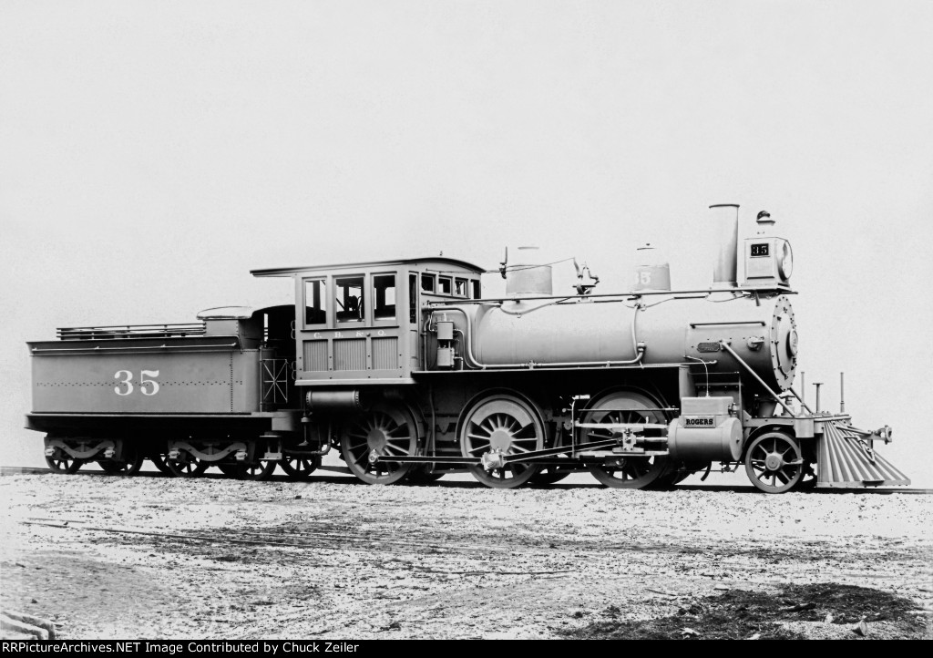 CB&Q 2-6-0 Class H-1 35